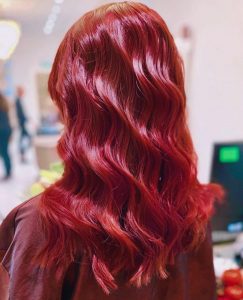 colour of the year red and copper hair 