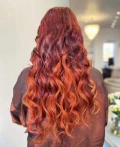 colour of the year red and copper hair 