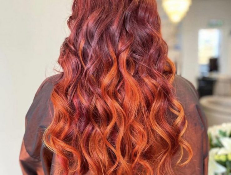 colour of the year red and copper hair