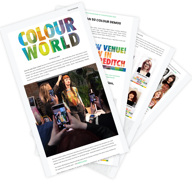Colour World UK newsletters