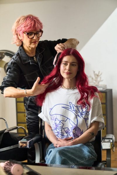 Olivia Garden Double Bristle Fingerbrush