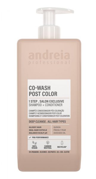 Andreia Professional Unveils Co-Wash Post Color
