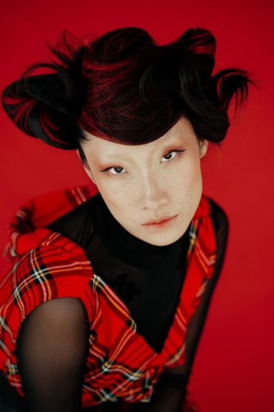 Red Elegance by Anne Veck