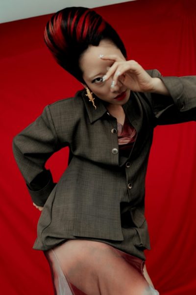 Red Elegance by Anne Veck