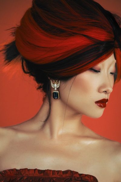 Red Elegance by Anne Veck
