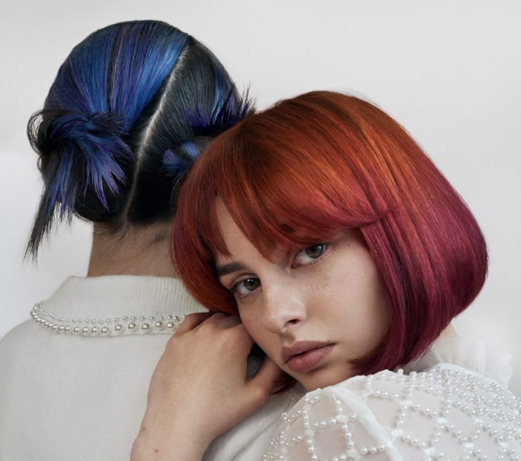 a fusion of colour and shape that celebrates the evolution of colour blocking.